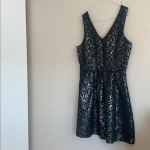 Black Silver Dress